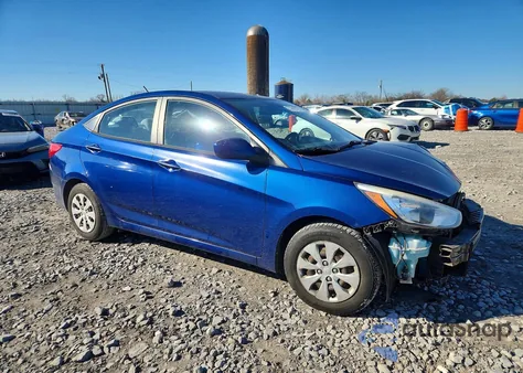 2015 Hyundai Accent Gls из США, поврежденный, VIN KMHCT4AE0FU828083